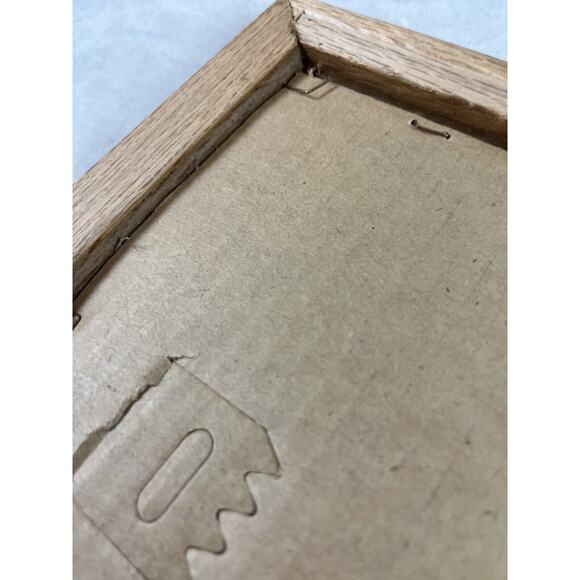 Pair Navajo Women Pottery Framed Southwest Prints Artist Diana Martin Vintage - Picture 10 of 11